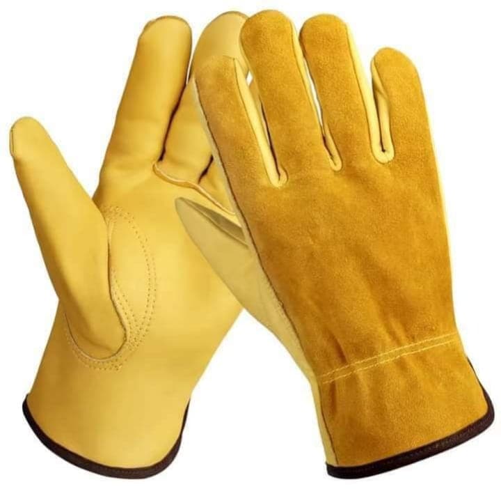 Classic Grain & Split Leather Rigger Work Gloves
